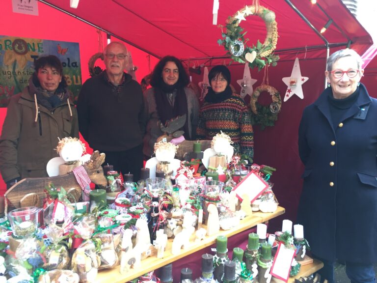 Grüne Tombola beim Adventszauber auch beim 5. Mal ein voller Erfolg