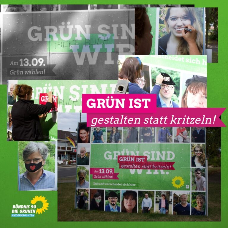 Grüner Malwettbewerb